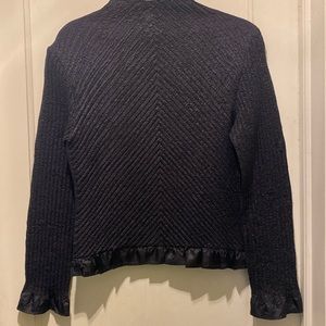 Sue Wong Puckered Top W/ Ruffle Trim NWOT